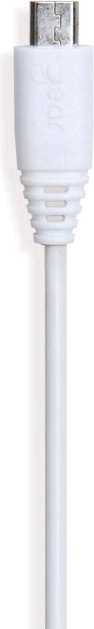 Gear MicroUSB Ladekabel 0.3 m Rundt 0.3m