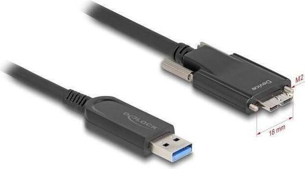 DeLock USB Kabel Sort 7.5m