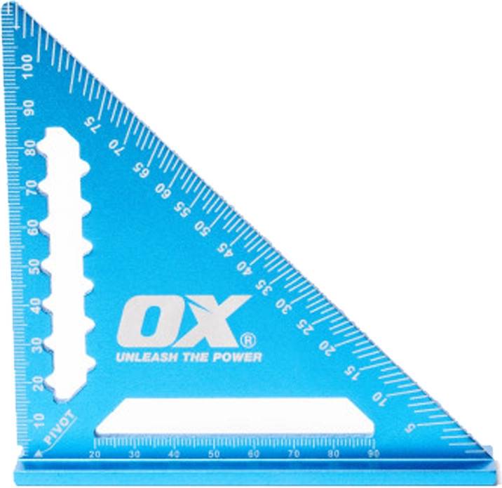 OX Pro 115mm Metric Rafter Square