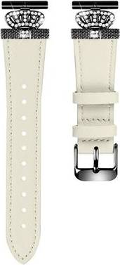 LG Rhinestone Crown Design Watch Strap