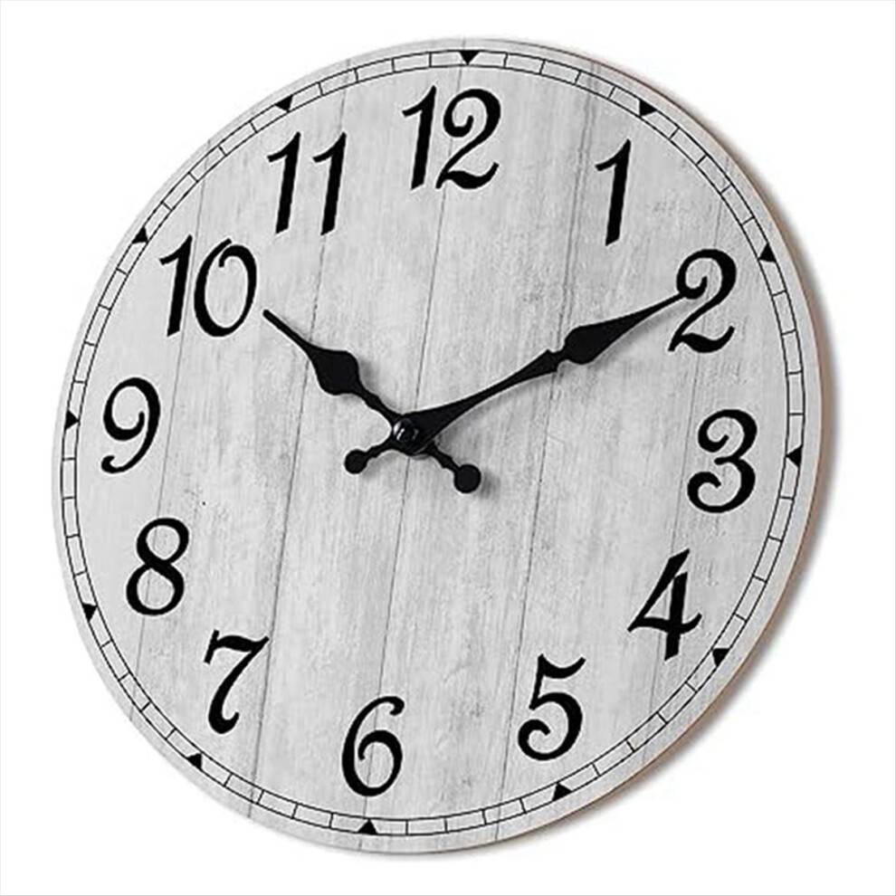 Typecat Operated Silent Non Ticking Wall Clocks Wall Clock