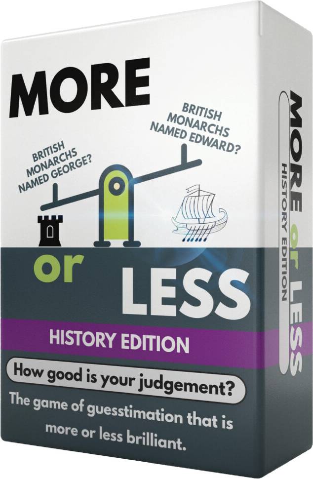 More or Less History Edition Card Game