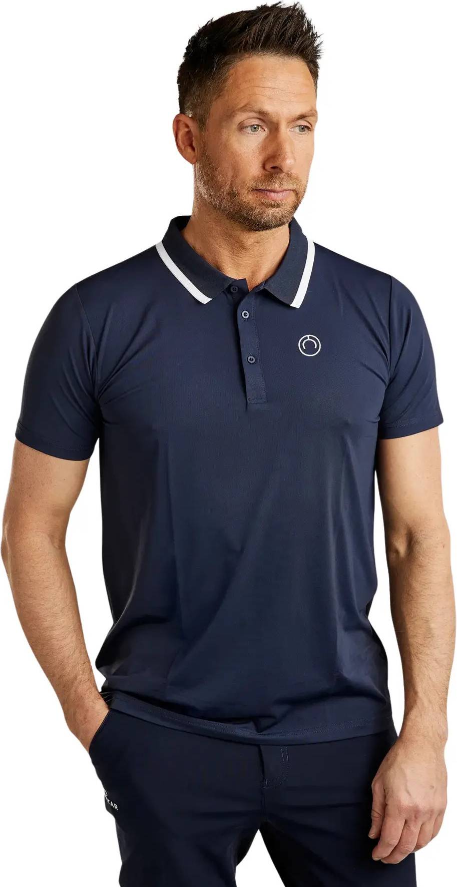 MoDrake Contrast Rib Logo - Bleu