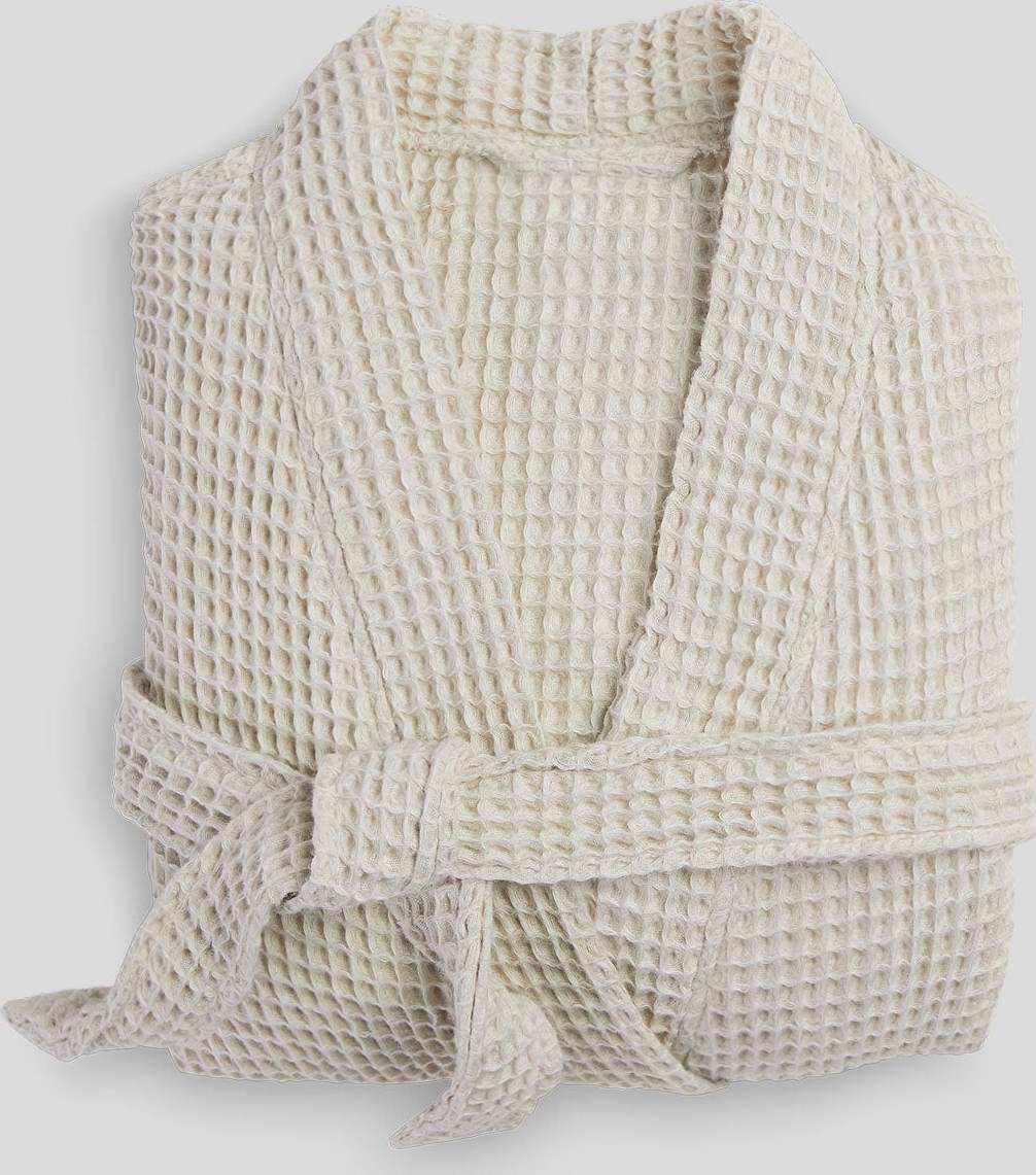 Waffle Robe - Tan