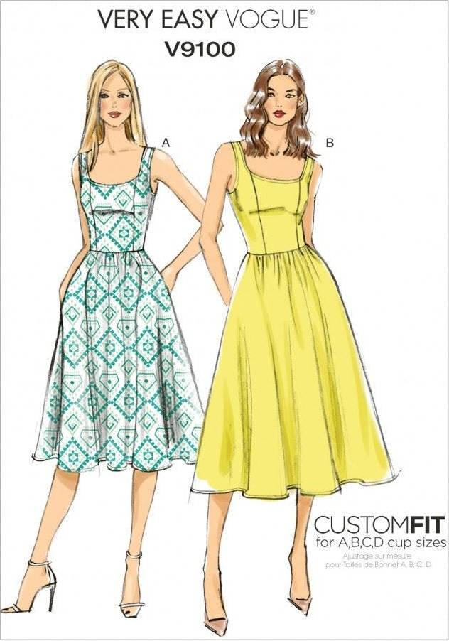 Vogue Sewing Pattern 9100
