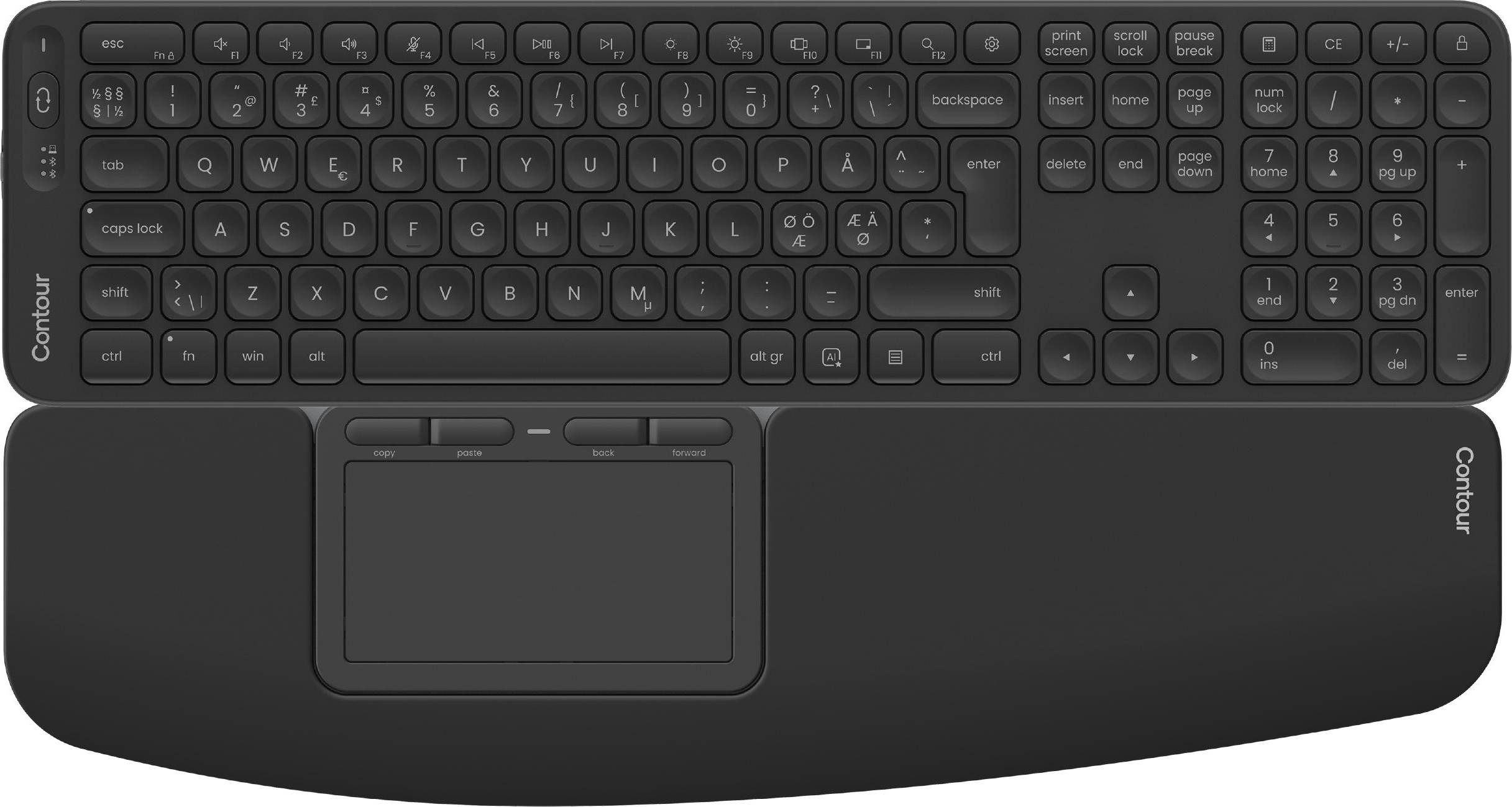 Contour balance keyboard Contour Touch Balance Full Size Keyboard Bundle