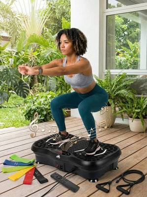 Elliptical machine B&Q Vibration Plate Exercise Machine