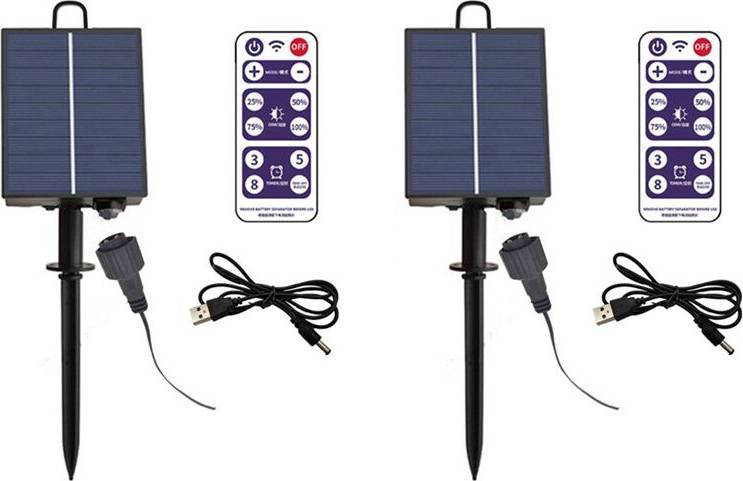 Solar Panel Control Box Kit 1200mAh