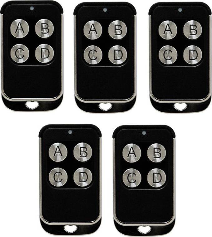 Tlily RF Remote Control 433MHz Rolling Code Duplicate 5PCS