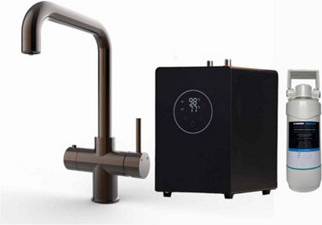 Boiling water tap B&Q 4In1 Instant Boiling Water Kitchen Tap Kit