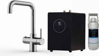 B&Q Ukb Square 4In1 Water Kitchen Tap Kit