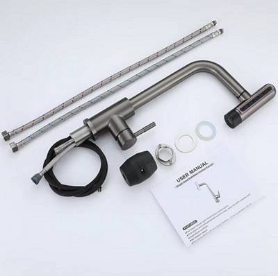 B&Q 6 Mode Pull Out Kitchen Faucet