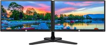 HP Dual Monitor Bundle E232 23 Inch