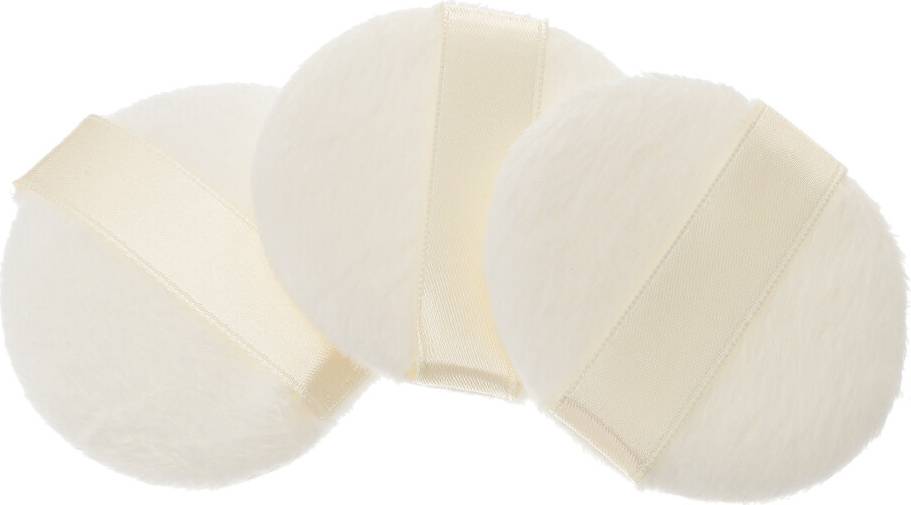 Ultra Soft Powder Puff Makeup Sponge - White