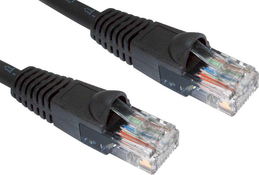 Cables Direct Cat5e Networking Cable Black