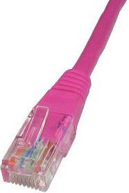 Cables Direct CAT5e UTP Networking Cable Pink