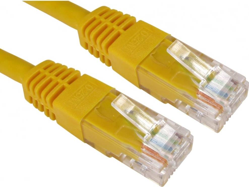 Cables Direct UTP Cat6 Networking Cable Yellow