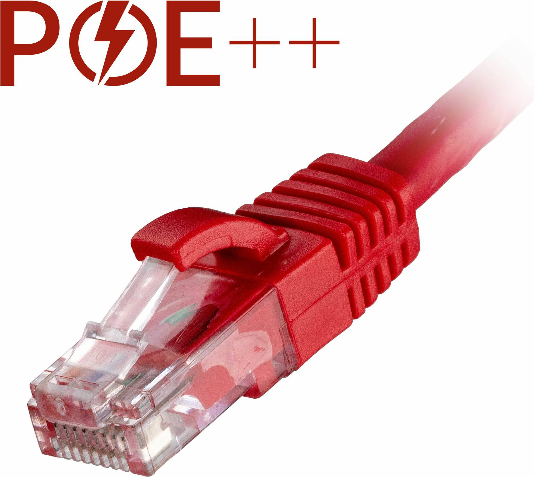 Cablenet Cat6 RJ45 Red Patch