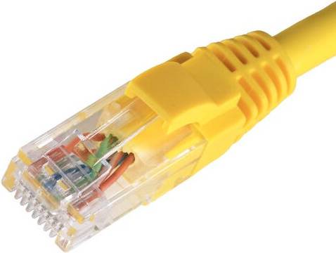 Cablenet Cat5e RJ45 Yellow Patch