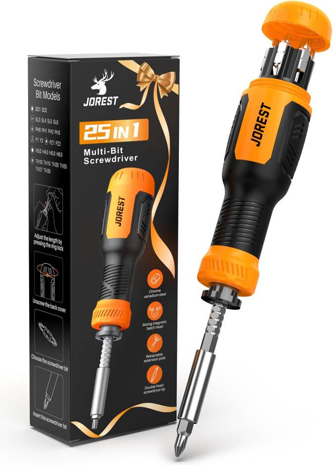 Philips 25 25 in 1 Multi Bit Screwdriver Set Screwdriver
