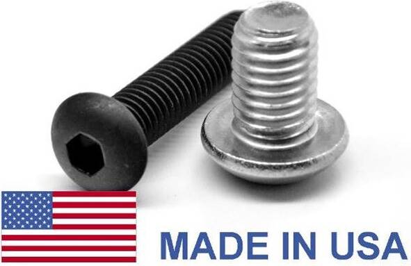 ASMC Coarse Thread Socket Button Head Cap Screw 100 Piece 100pcs