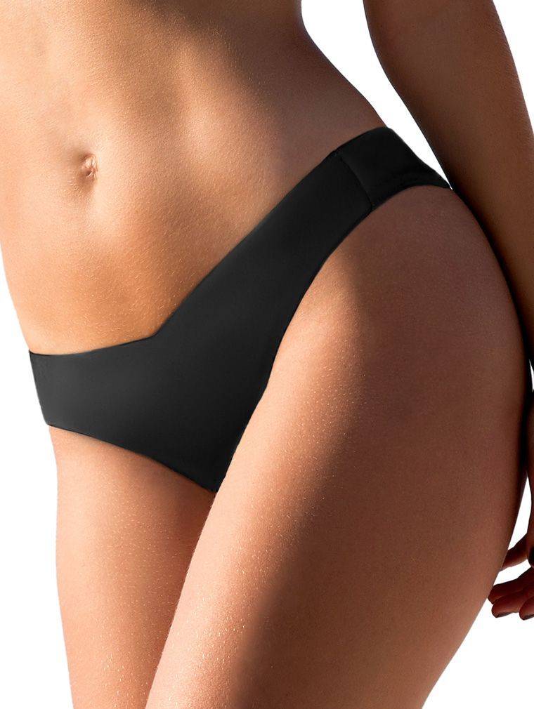 Wiki Low Cut Rio String - Black