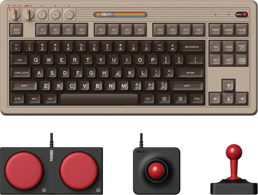 Gaming keyboard mechanical 8Bitdo 8BitDo Retro Mechanical Gaming Keyboard