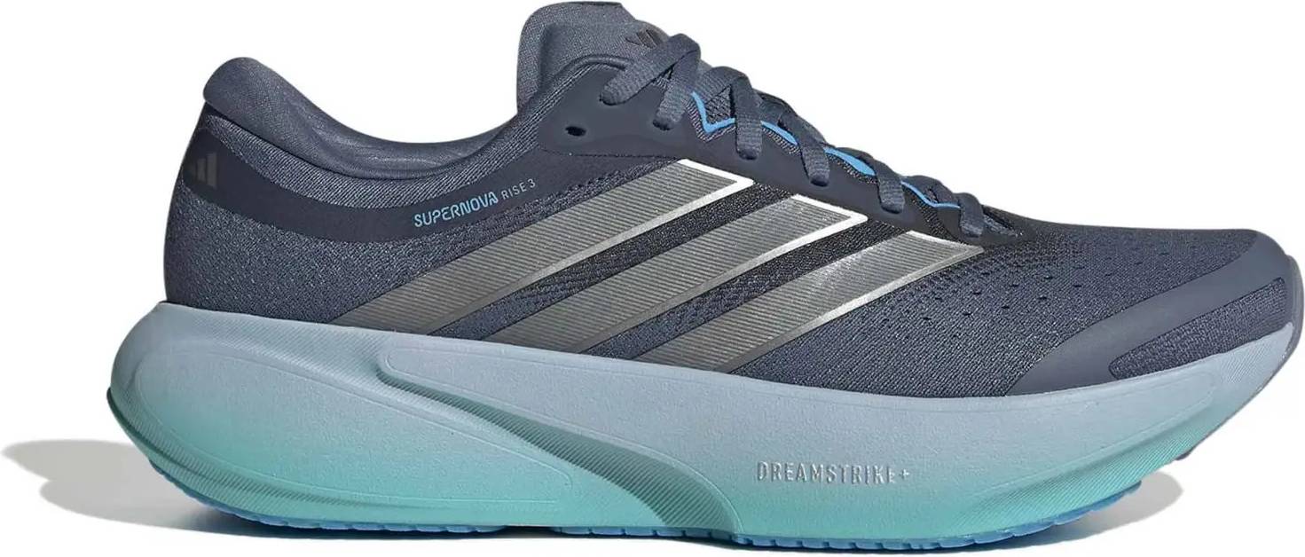 adidas Performance Supernova Rise 3 Løbesko Tech Ink Iron Metallic - Marineblå