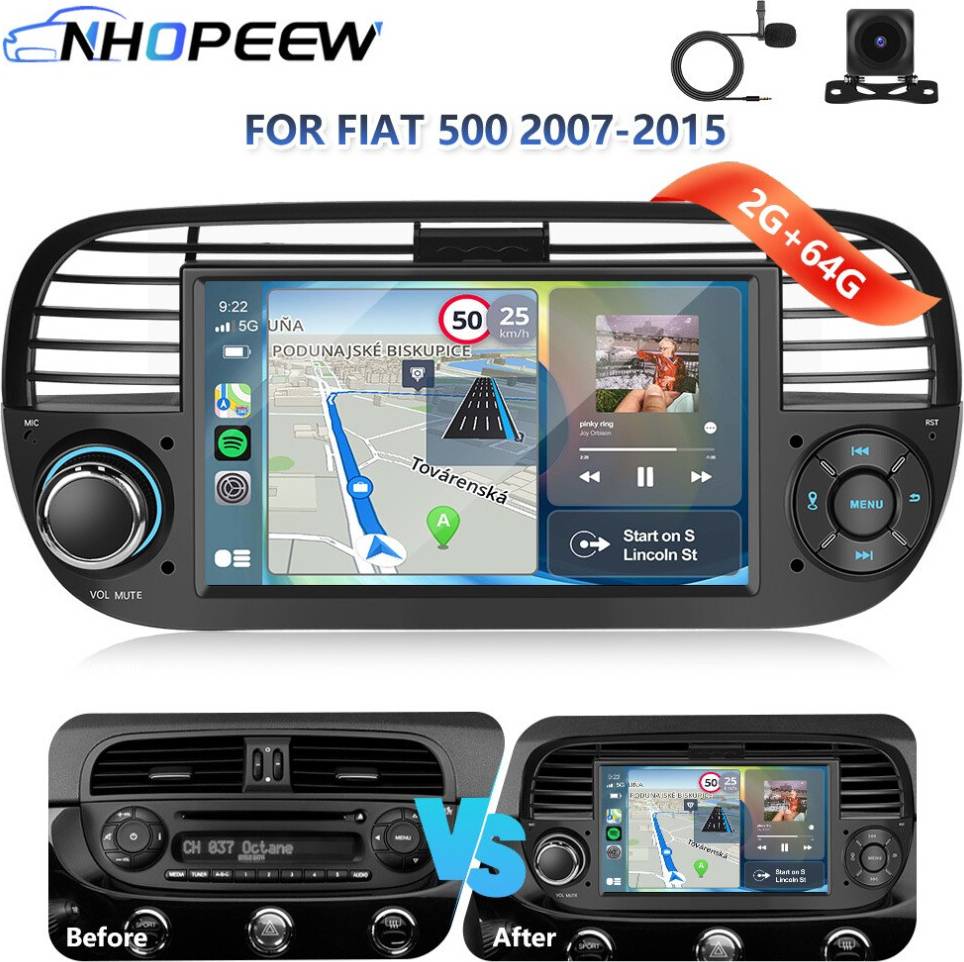 Hikity 7 Inch Android 15 Car Stereo