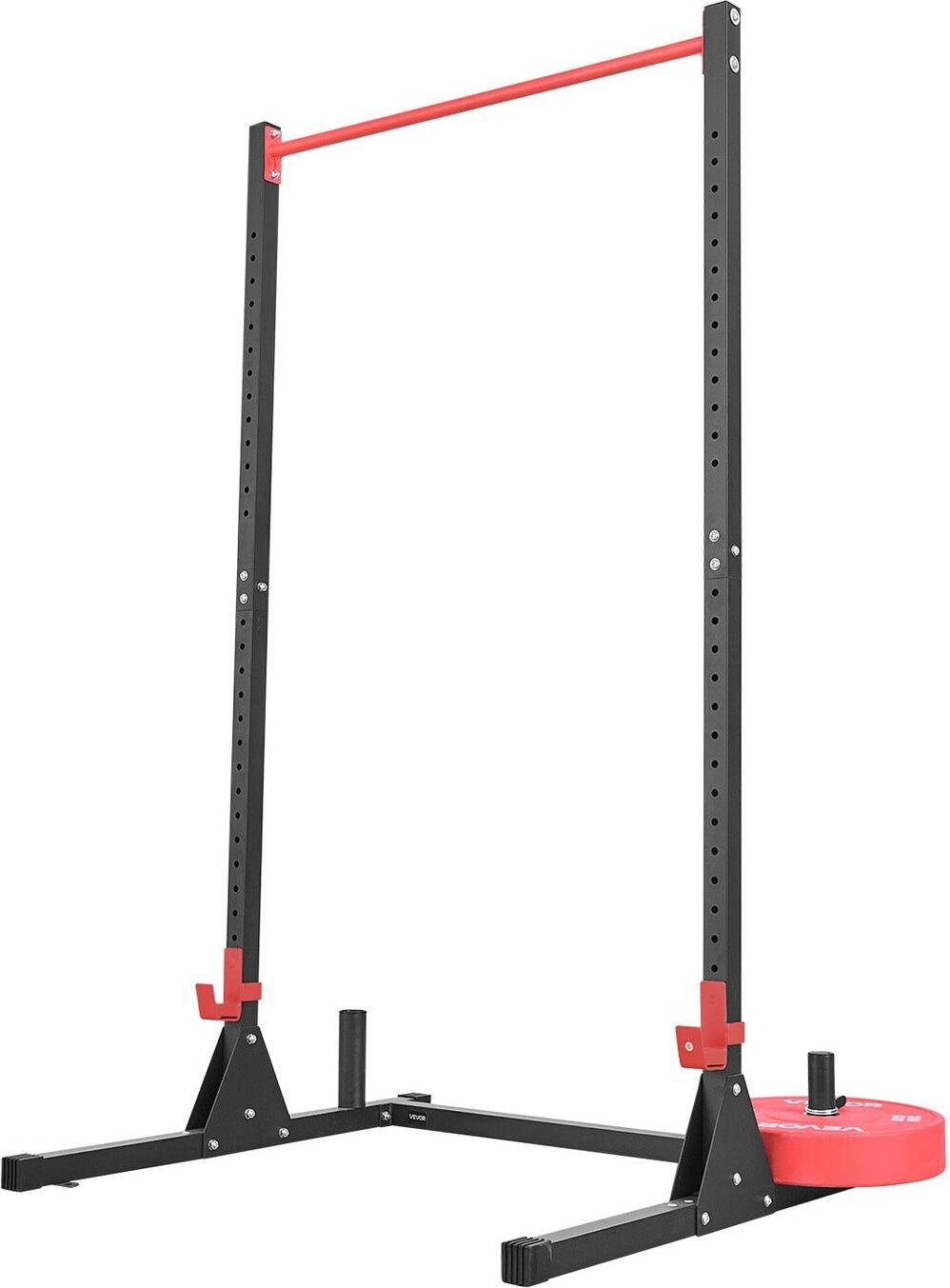 Power rack VEVOR Power Cage Squat Rack With 28-Level Adjustable J-Hooks
