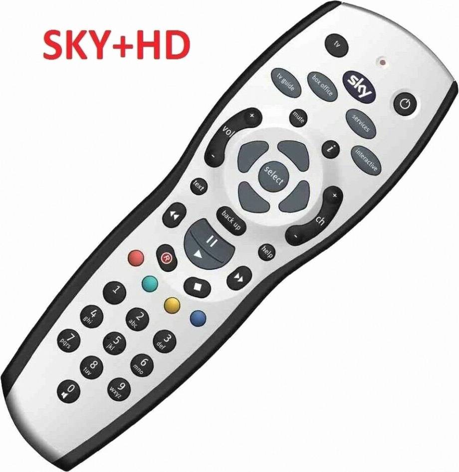 Sky sky hd remote Sky Plus HD Rev 9f Remote Control