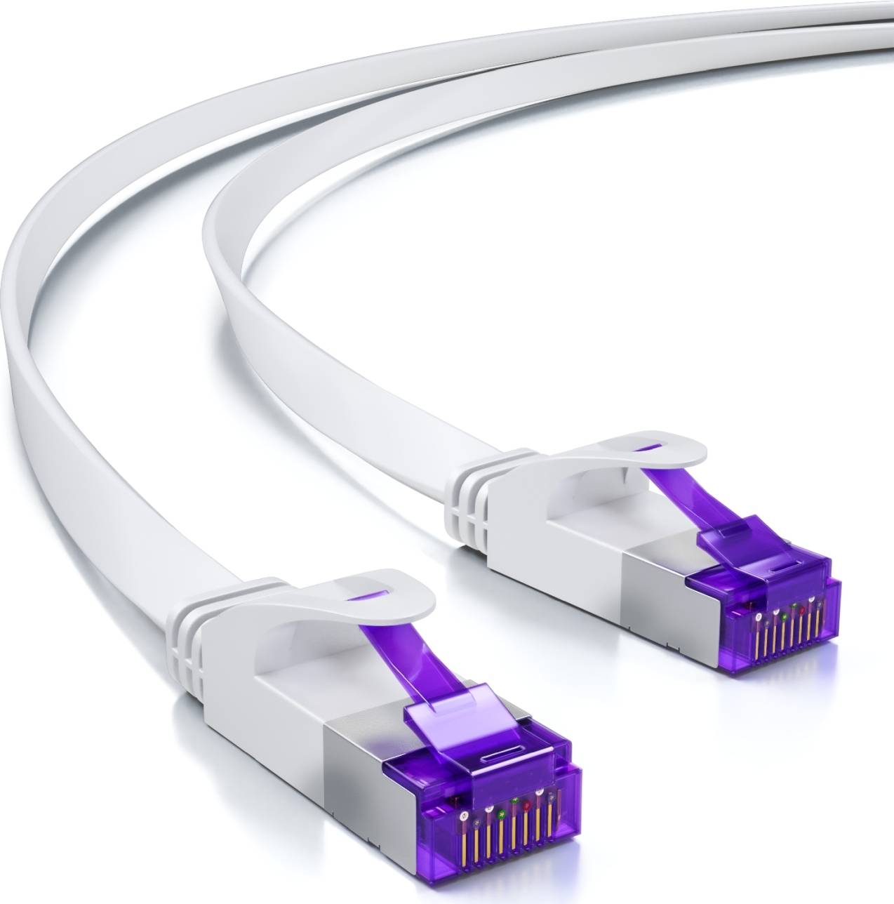 Flaches Cat7 Netzwerkkabel RJ45