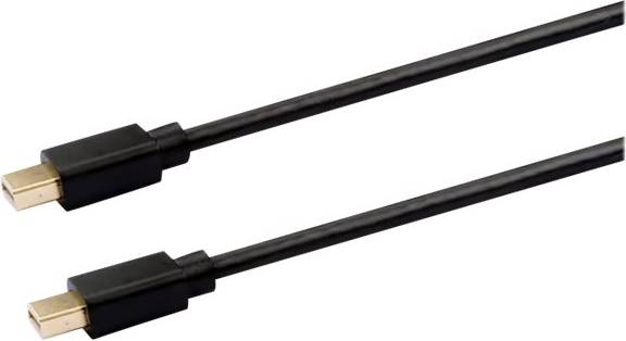 Prokord DisplayPort Kabel Sort 1m