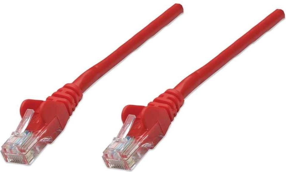 Intellinet Network Patch Cable Cat6 Red 1m