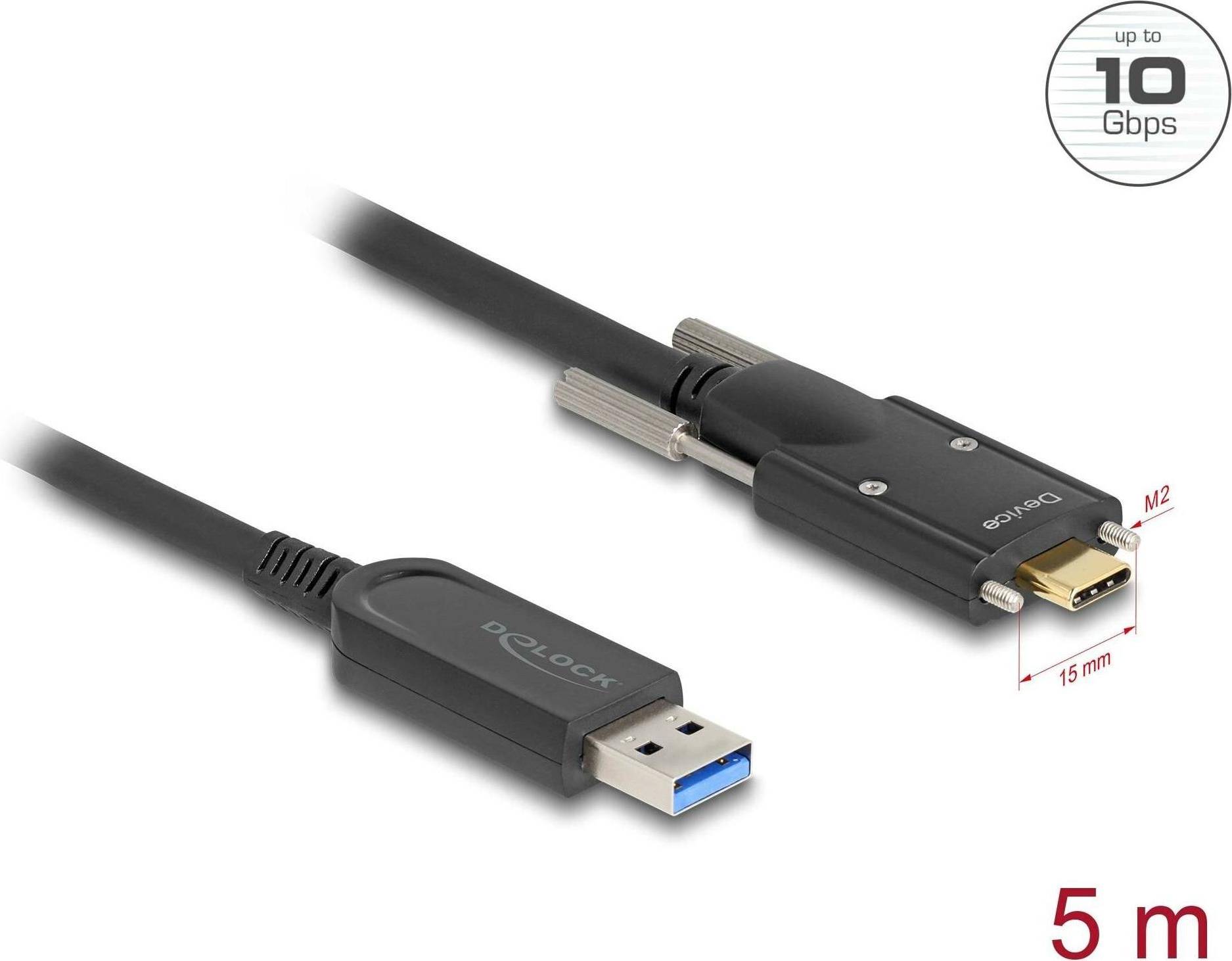 Optical cable DeLock USB Type A Active Optical Cable