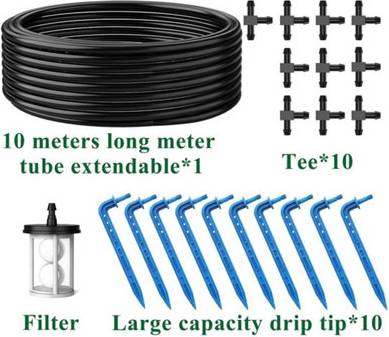 B&Q Solar Drip Irrigation Automatic 50Ft System Kit