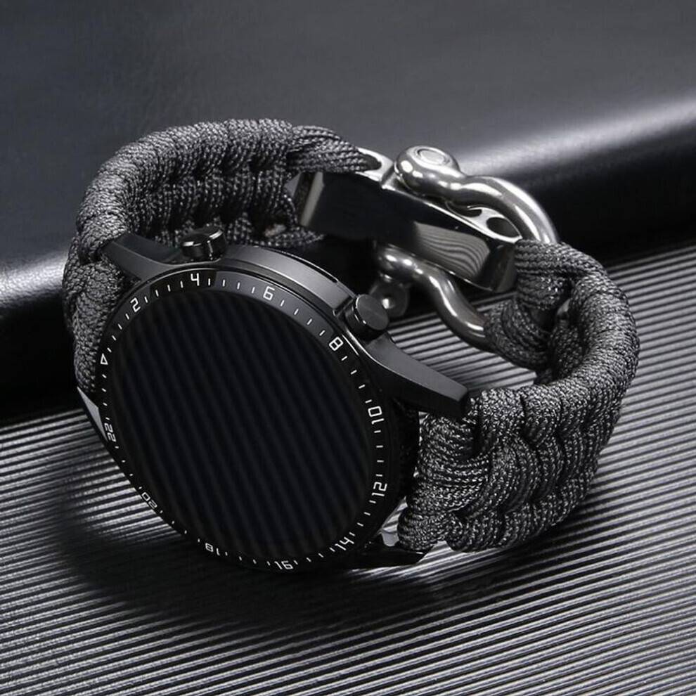 Maxpower 22mm Adjustable Buckle Rope Watch Band