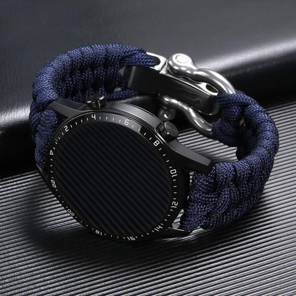 Maxpower 22mm Adjustable Buckle Rope Watch Band