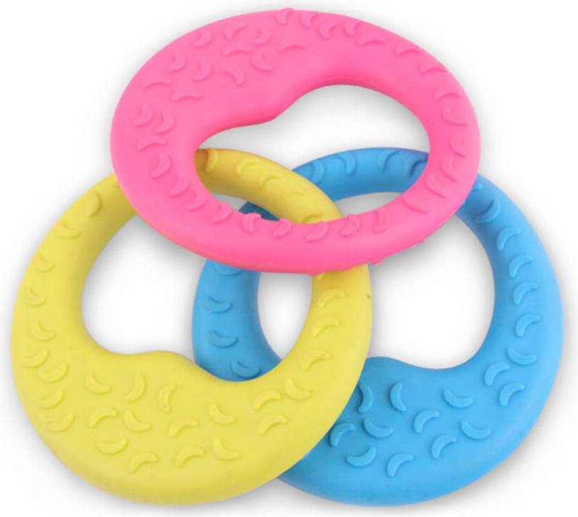 Solustre 3Pcs Assorted Color Pet Rings