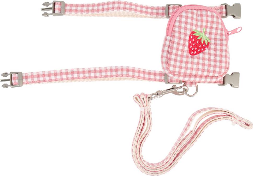 Solustre 3 Sets Dog Harness Traction Rope Backpack