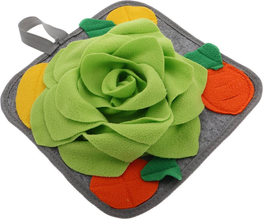 Solustre Rabbit Foraging Mat Snuffle Toy Treat Dispenser