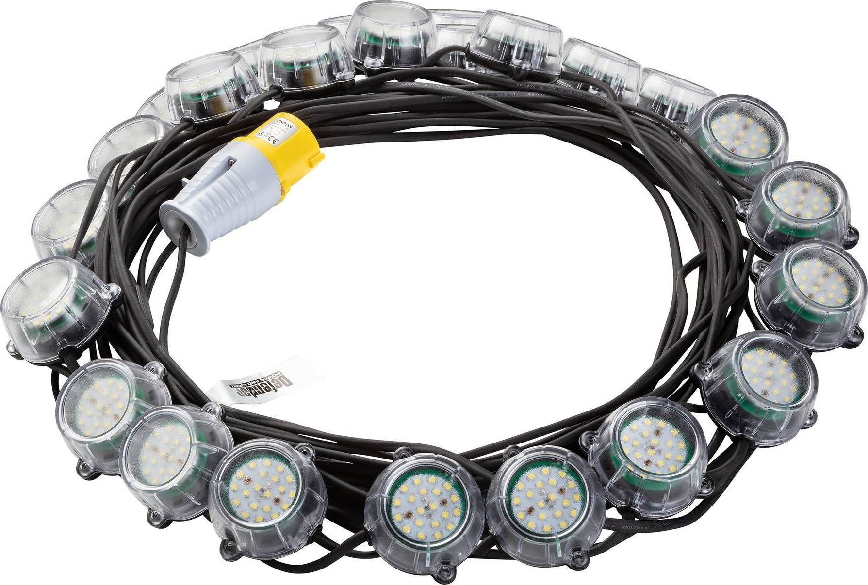 Draper Defender 120 W LED Festoon 50 m String Light
