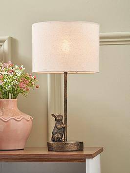 Very Collection Rabbit Table Lamp Table Lamp 45cm