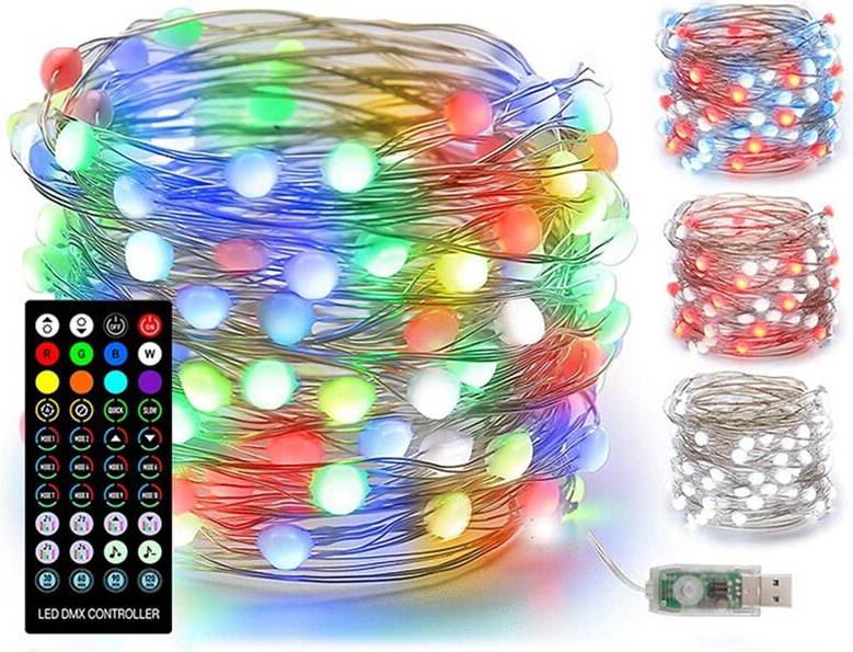 Lightstrip outdoor 5 meter Greenzech Outdoor Rope Lights LED Color Changing Tube String Strip Light Strip