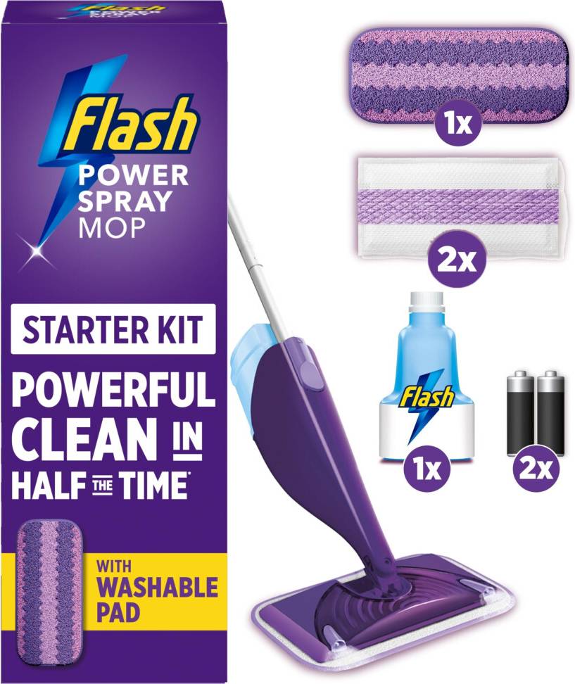 Flash power mop Flash Power Spray Mop Floor Cleaner Kit