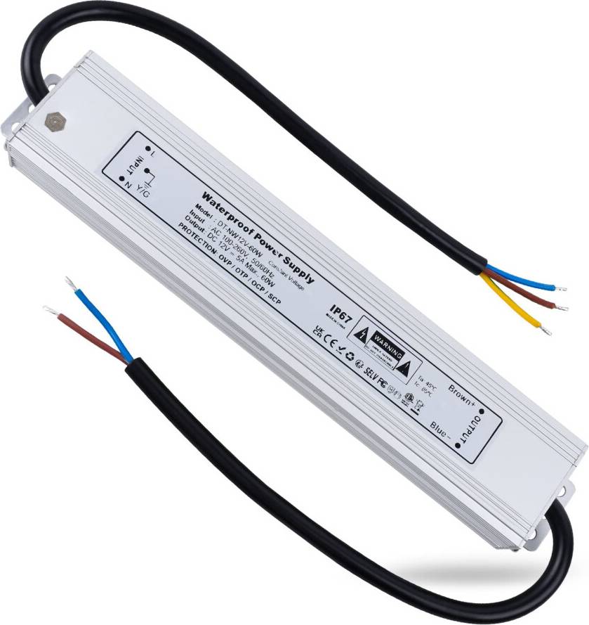 Led driver 12v 60w 12V LED Driver Lighting Transformer