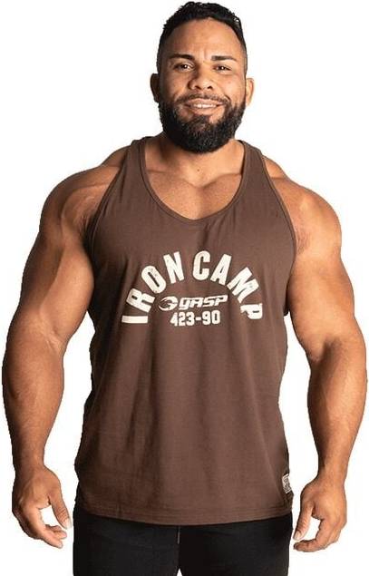 Gasp Throwback Tank Timber