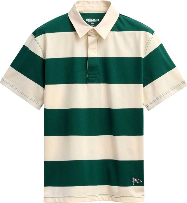 Sebago Campbell Rugby Polo Toppar Bomull - Herr