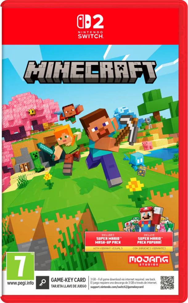 Switch minecraft Nintendo Nintendo Switch 2 Minecraft Key Card