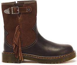 Dr. Martens Youth Genaya Rodeo Rigger Boot - Brown